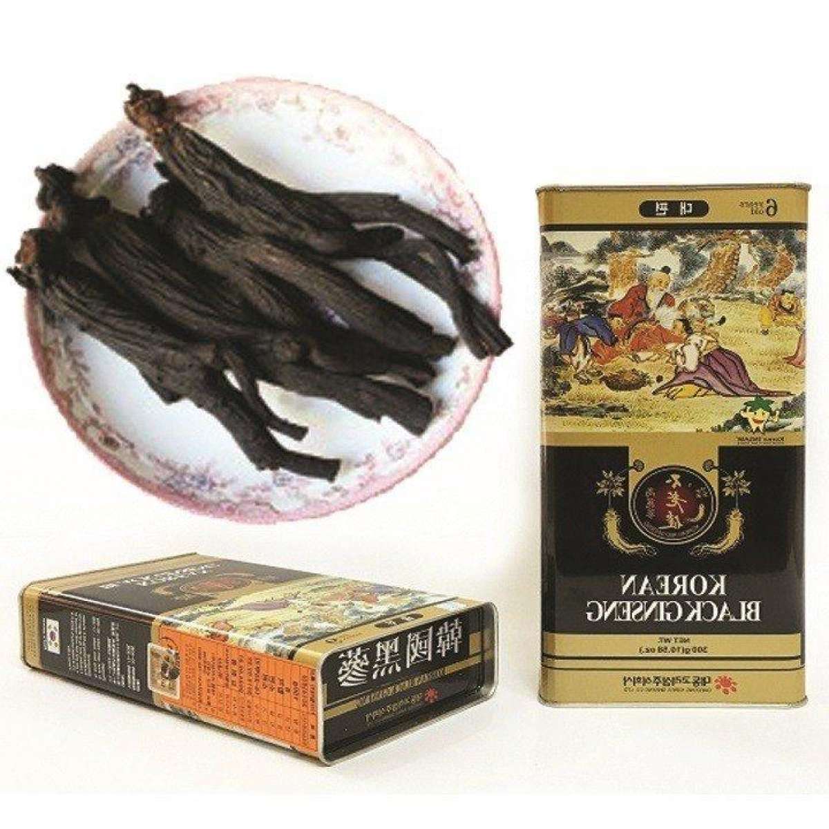 Hắc sâm củ khô Daedong hàn quốc 150g (16-25 củ)