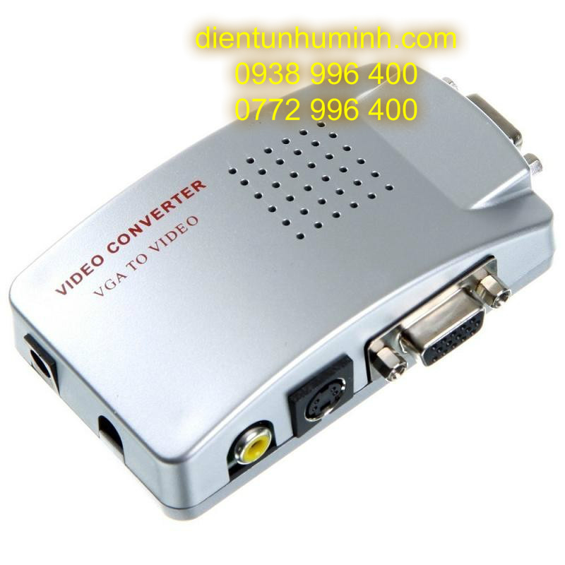 Bộ chuyển đổi VGA sang AV+ S-VIDEO
