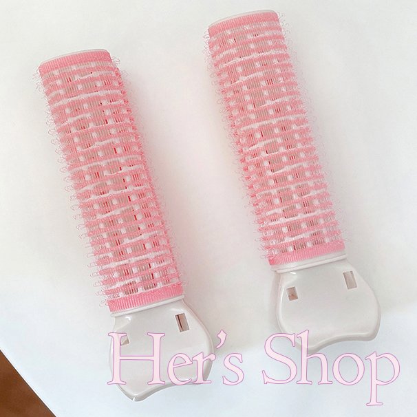 Set 2 Kẹp Làm Phồng Chân Tóc Uốn Tóc Tự Nhiên Phong Cách Hàn Quốc