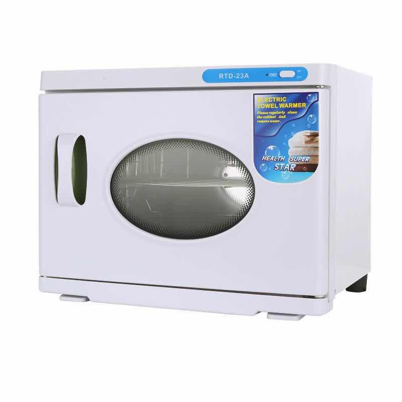 Tủ Hấp Khăn Có Kính 23A - Tủ Hấp Khăn 23A Dùng Cho Spa Có Kính (Có Đèn UV Diệt Khuẩn)