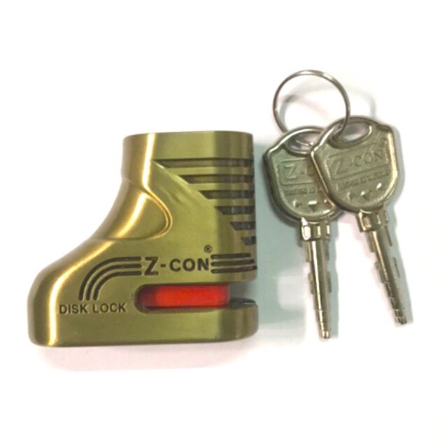 Ổ khoá đĩa chống trộm xe máy Zcon