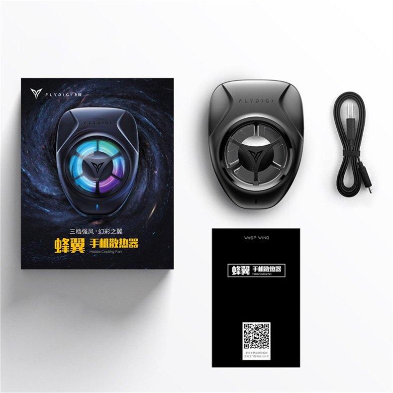 Quạt tản nhiệt chơi game cho điện thoại Flydigi WASP Wing
