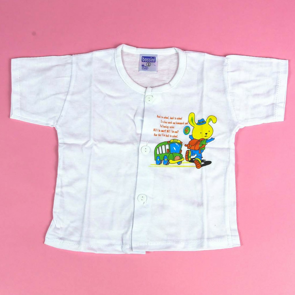 Combo 10 Áo Nút Cài Giữa Sơ Sinh Cotton
