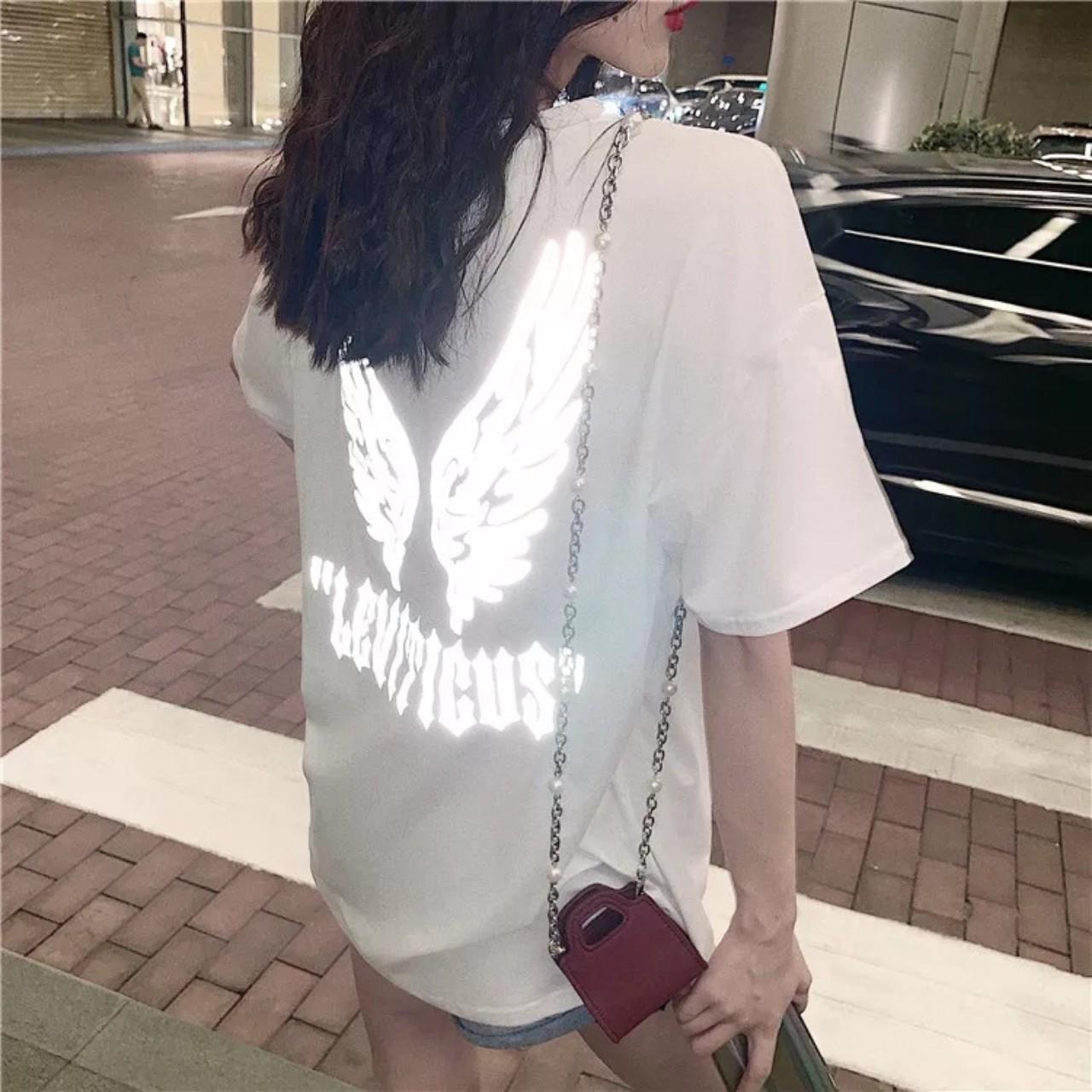 Áo Thun Stee Phản Quang WINGS Unisex