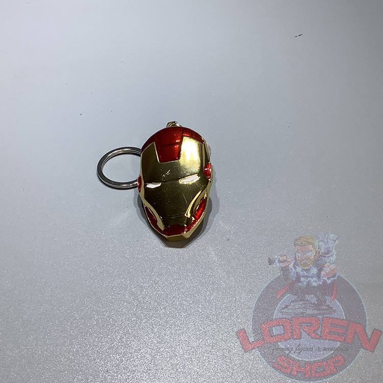 Móc Khóa Mặt Nạ Ironman