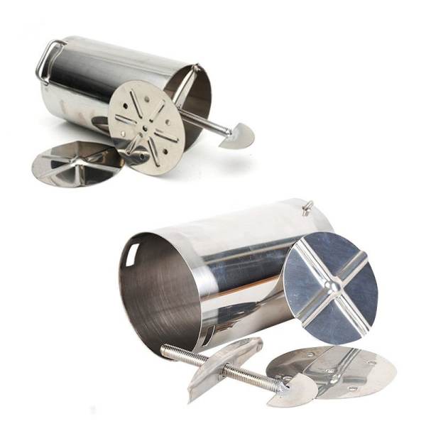 [HCM]Bộ 2 khuôn làm giò chả Inox Dragon (loại 1 Kg)