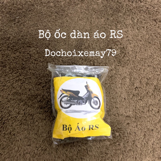 Bộ ốc dàn áo xe Wave Rs, Alpha mới, S100