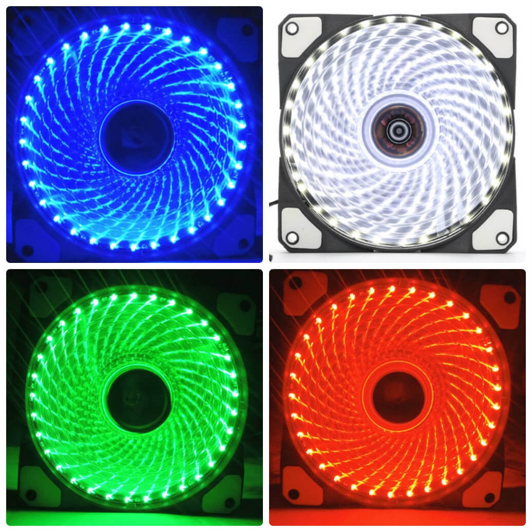 Fan case vsp -12cm- led 33 bóng