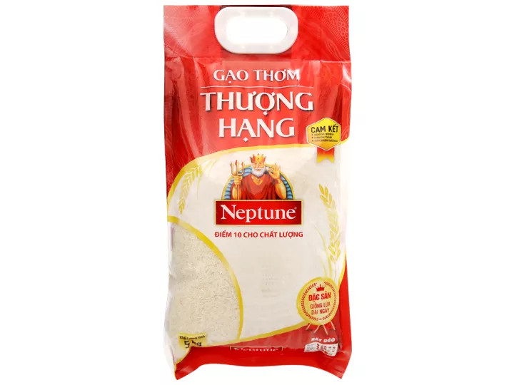 [Túi 5KG] Gạo Thơm Thượng Hạng Neptune