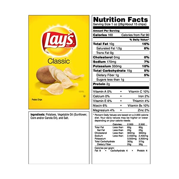 Snack Classic Lays 184.2 gram- Nhập khẩu Mỹ