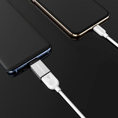 Đầu Chuyển OTG USB-A Sang Type-C BOROFONE BV3