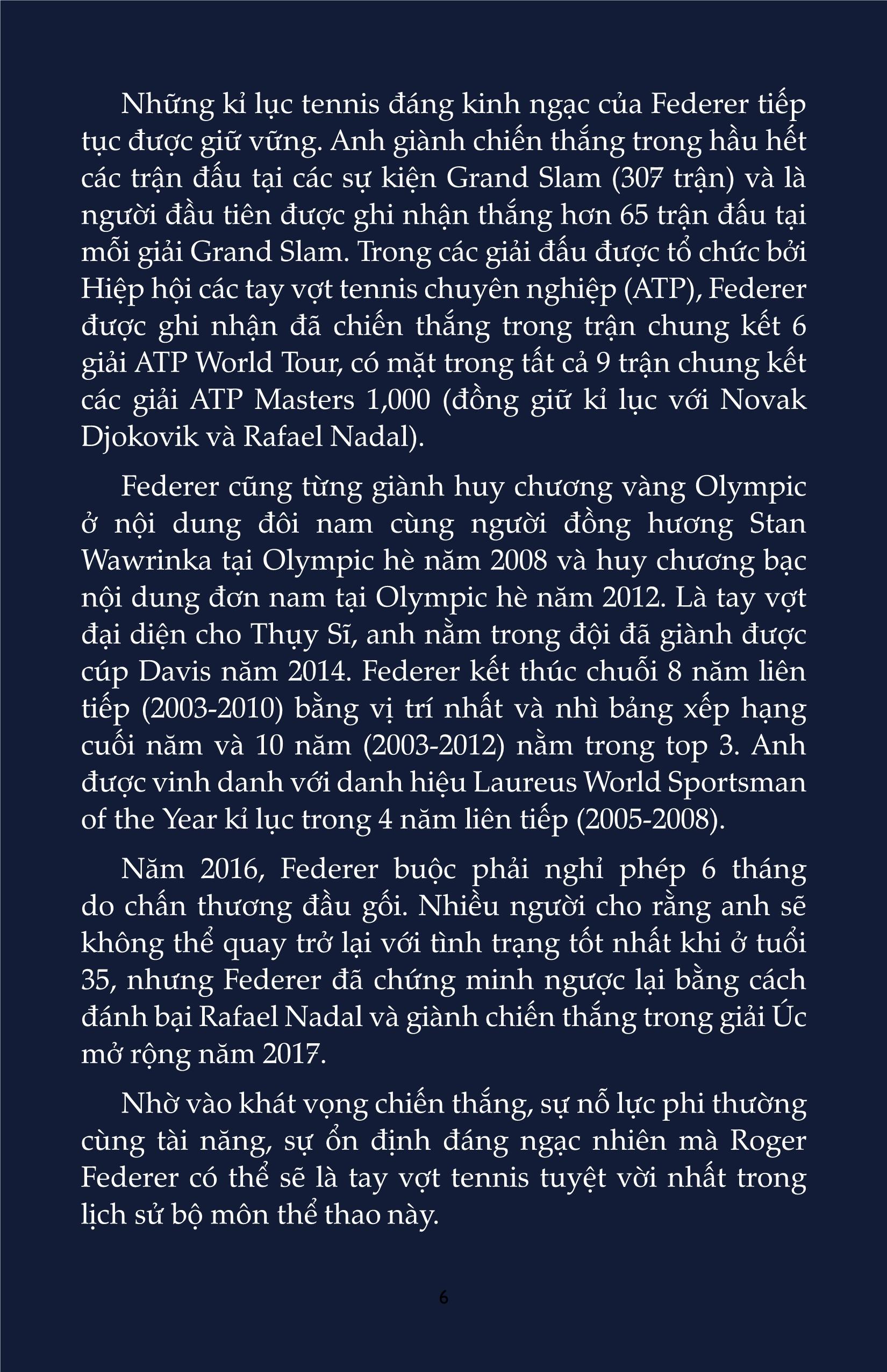 Tay Vợt Tennis - Roger Federer