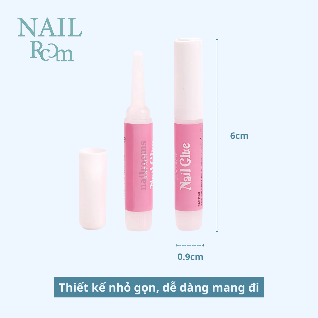 Set 10 tuýp keo dán móng giả Nail Glue