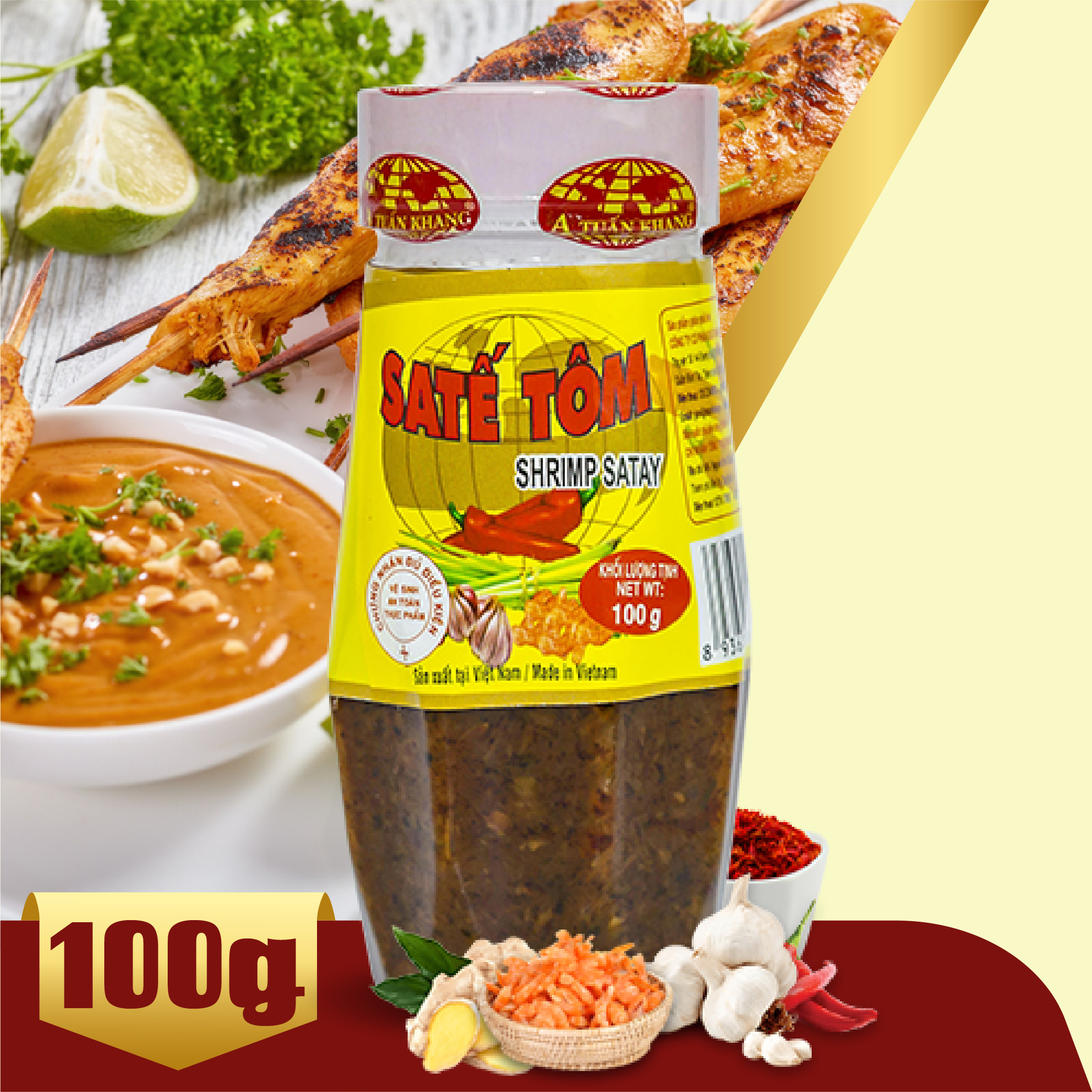 Sa tế tôm A Tuấn Khang 100g