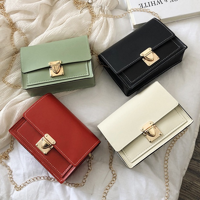 TÚI XÁCH NỮ ĐEO CHÉO THỜI TRANG MINI HOẠ TIẾT TRƠN (Nhiều màu) - (Nhiều màu) - [ Balo da Túi đeo vai nữ Balo nữ mini Balo nữ đi học Hàn Quốc Balo đi chơi Balo mini Ba lô nữ Ba lo nữ ]