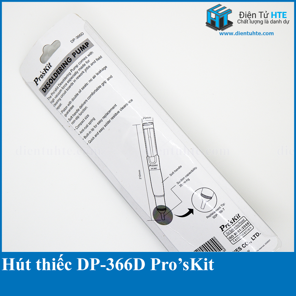 Hút thiếc Pro'sKit DP-366D chất lượng cao