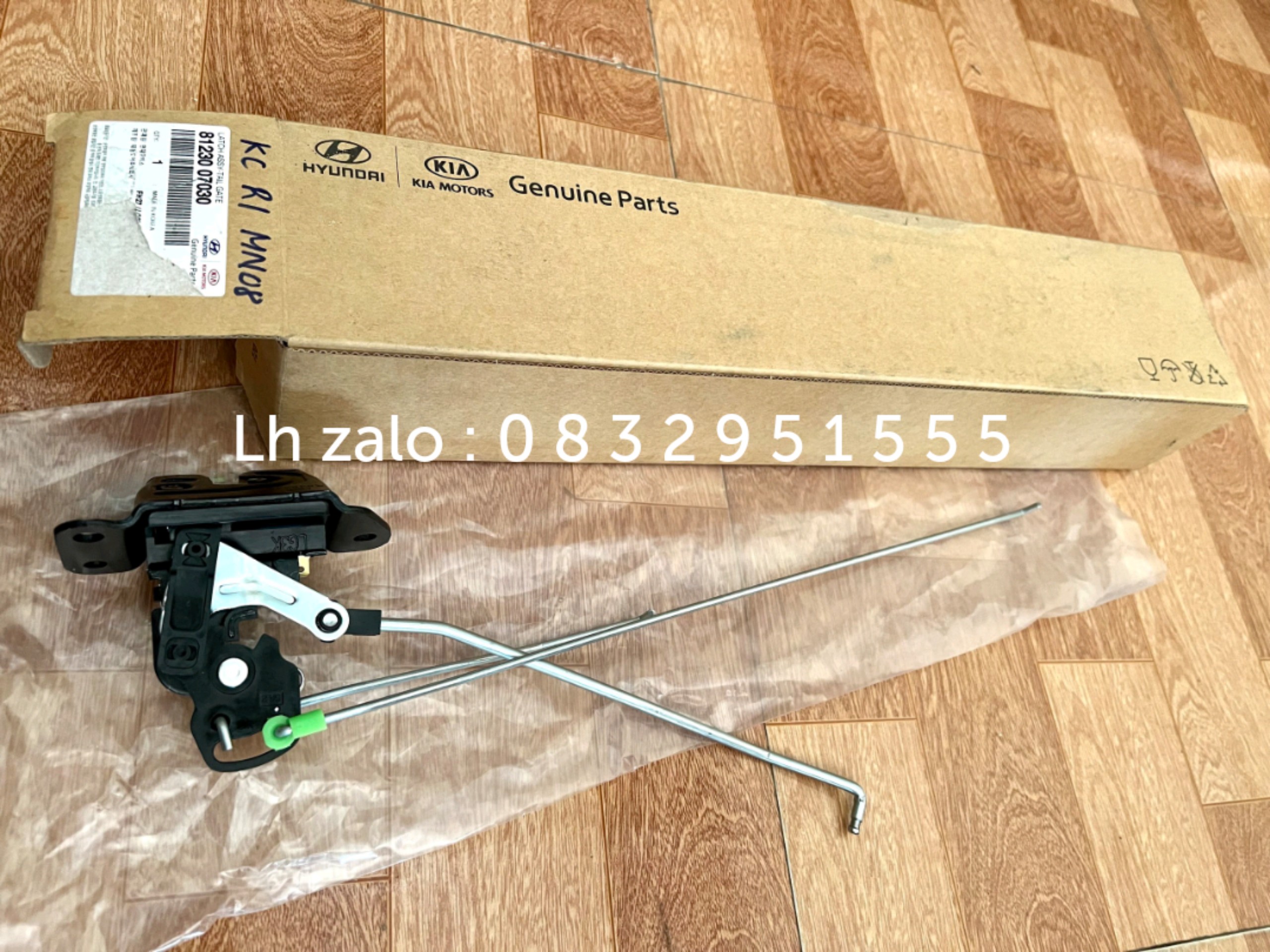 Khóa ngậm cốp Morning 05 - 11 ( Xịn , cơ cấu khóa ngậm cốp sau )