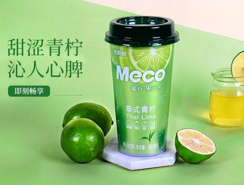 Trà hoa quả Meco vị chanh Thái 400ml