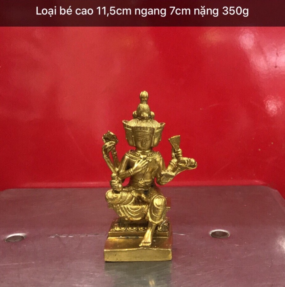 Phật tứ diện bằng đồng MS360