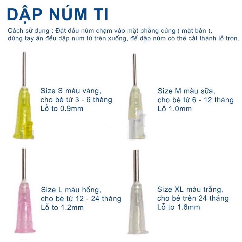 Dụng cụ đục núm ti, dao rạch núm ti  X,Y