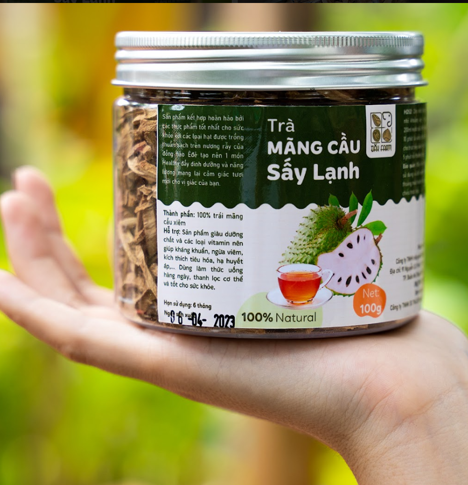 TRÀ MÃNG CẦU SẤY LẠNH- ĐẮK FARM (100Gr)
