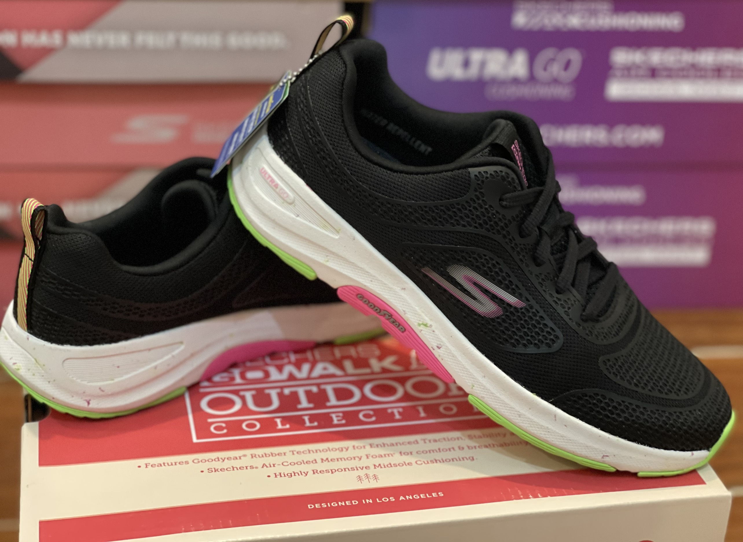 SKECHERS - GIÀY THỂ THAO SKECHERS NỮ [SĂN SALE GIÀY AUTH - HÀNG CHÍNH HÃNG]