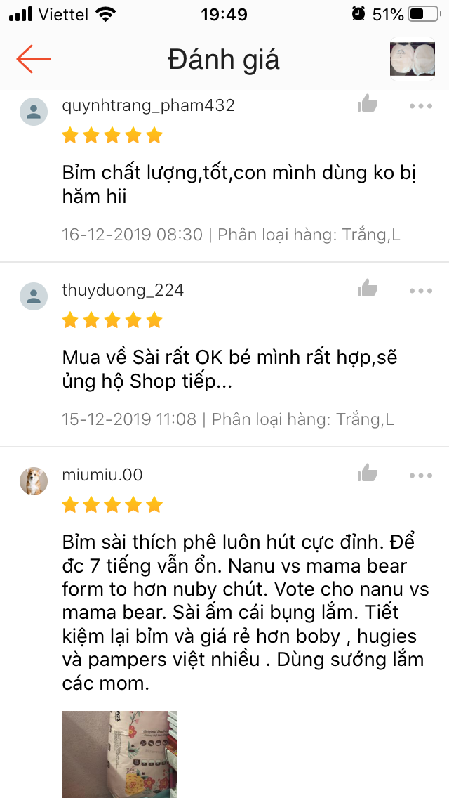 Tã quần Mama Bear  Cao Cấp (Bỉm quần Mamabear mỏng, nhẹ, thấm hút tốt cho em bé khô thoáng suốt đêm)(Gói 100 Chiếc)date 12/2023