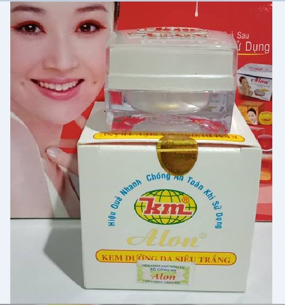 Kem Alon dưỡng trắng da 6g