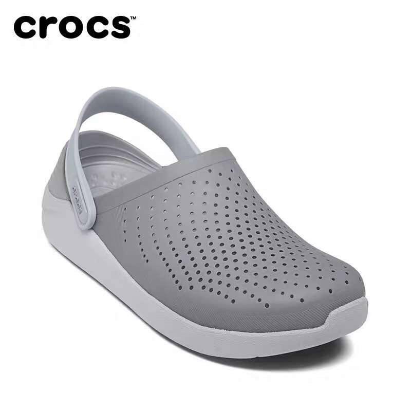 SỤC CROCS LITERIDE SIÊU MỀM ÊM (XÁM/XÁM)