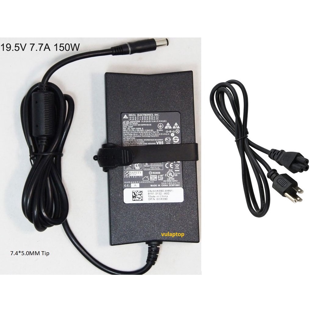 Sạc laptop dell alienware 14 15 15 r2 7.7a 150w