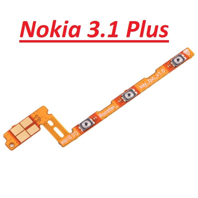 Chính Hãng Dây Nút Nguồn Âm Lượng Nokia 3.1 Plus Chính Hãng Giá Rẻ