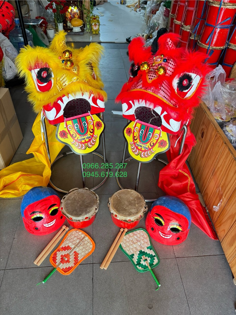 COMBO ĐẦU LÂN MINI CHO BÉ( 3-7 Tuổi )