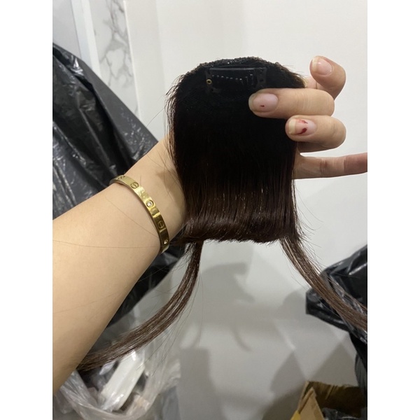 Mái Ngố Tóc Thật 100% Có Bát❤️Freeship 50K