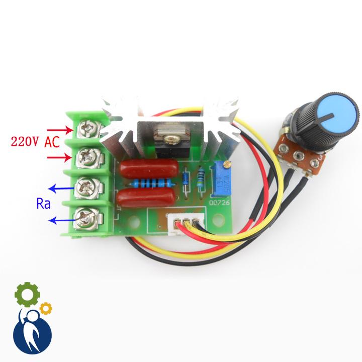 Dimmer, Điều tốc 220V 2000W