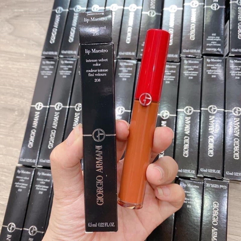 [Bill US] MÀU MỚI Son kem Giorgio Armani Lip Maestro