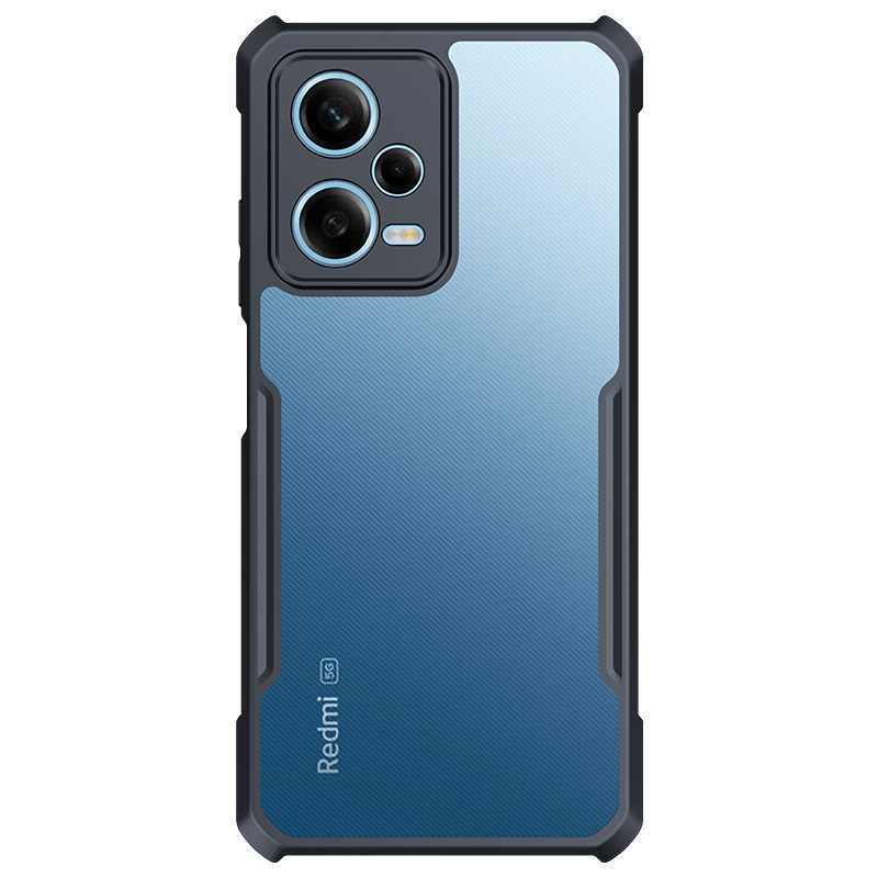 Ốp lưng XUNDD Redmi Note 13 / Note 12 / Note 12 Pro 4G,5G / Note 12 Pro Speed/ Note 12 Turbo / Poco X5 , Măt lưng trong suốt viền tpu chống
