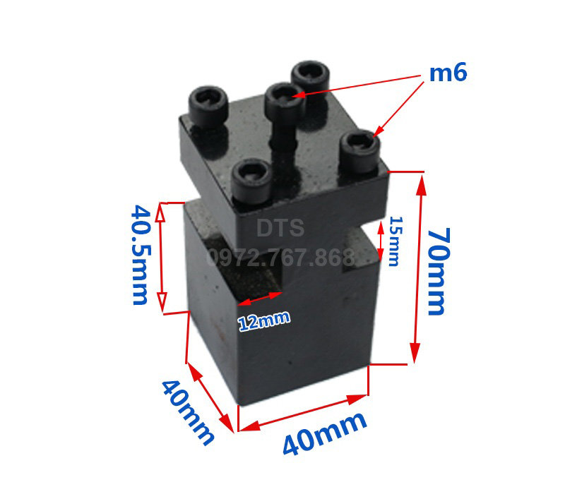 Đài kẹp dao máy tiện mini