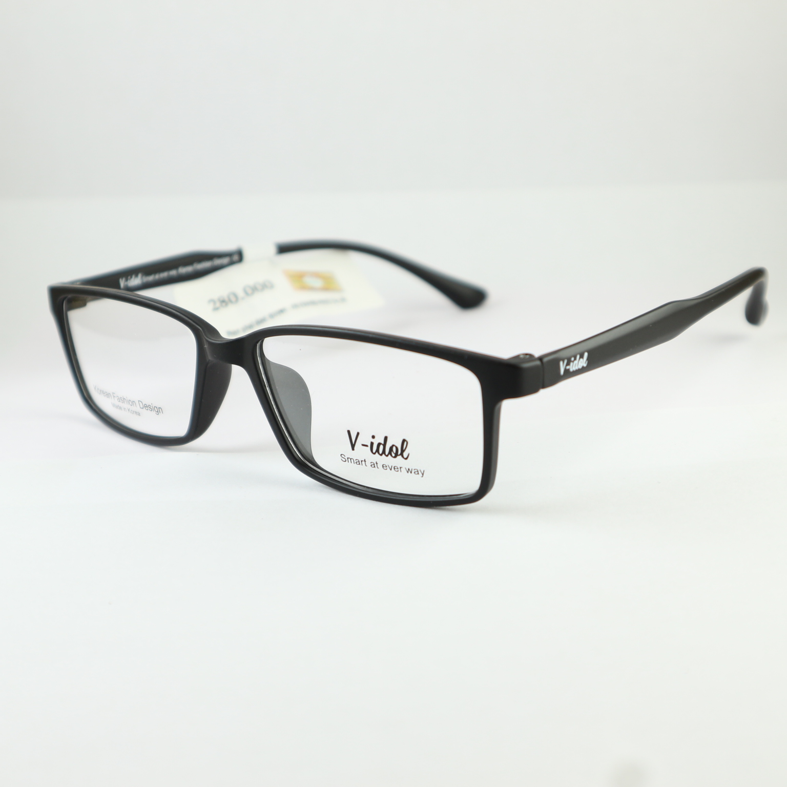 [HCM]Gọng kính V-idol V8127 MBK ( màu đen )
