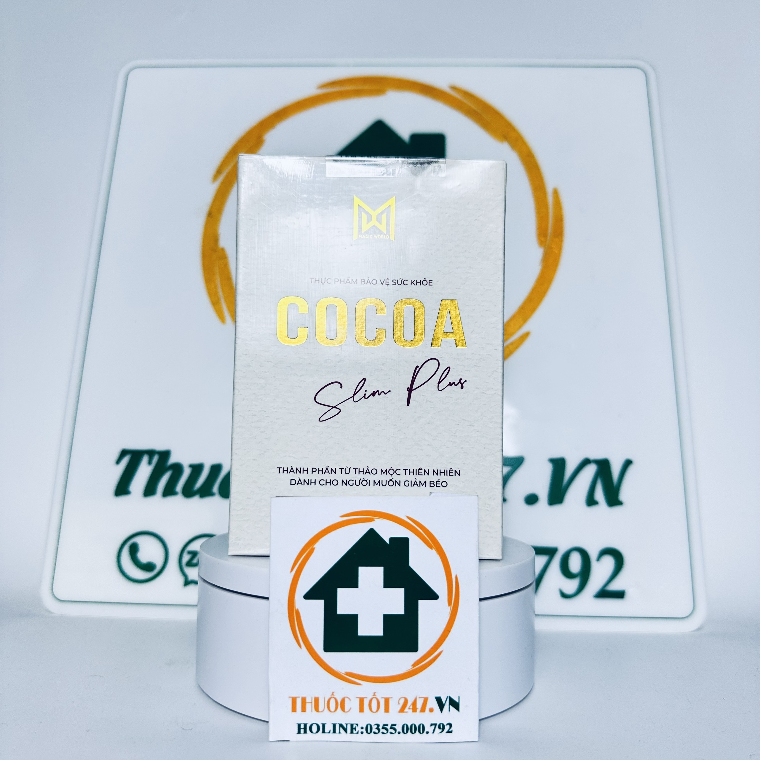 [MẪU MỚI] GIẢM CÂN COCOA SLIM PLUS CHÍNH HÃNG