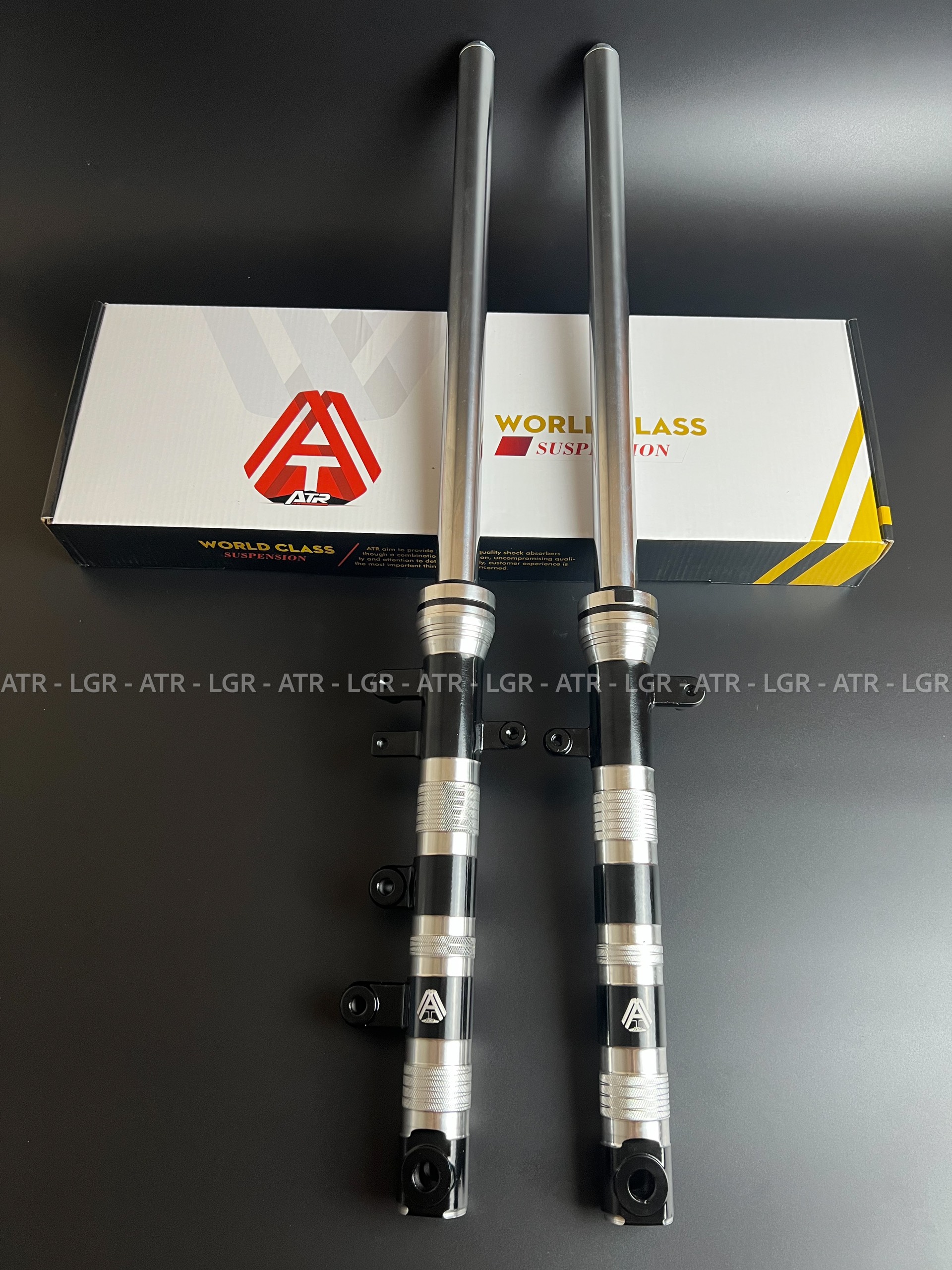 Phuộc Trước Phay Thái HM Màu Đen Căt Ty 3 Phân, Hạ 3 Phân Raider - Satria