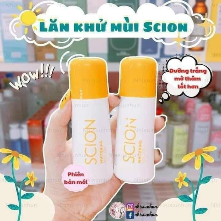 Lăn Khử Mùi SCION Brightening Roll On 75ml