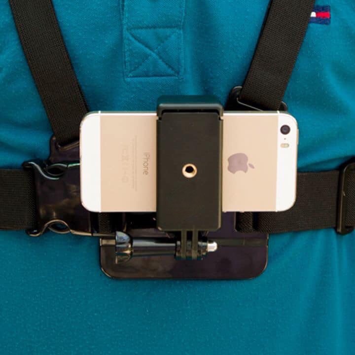 Dây đeo ngực cho điện thoại làm camera hành trình