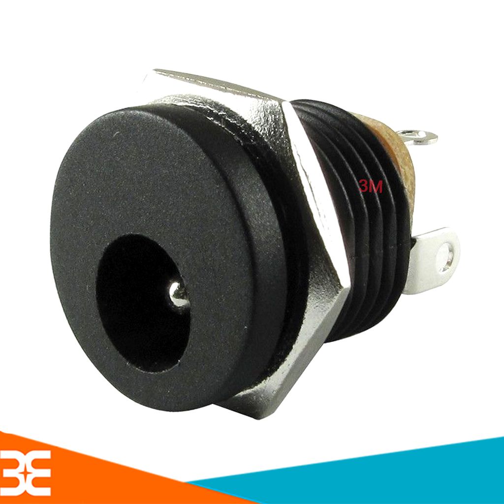 Bộ 10 Jack DC Cái 5.5x2.1mm - Có Ốc Vặn