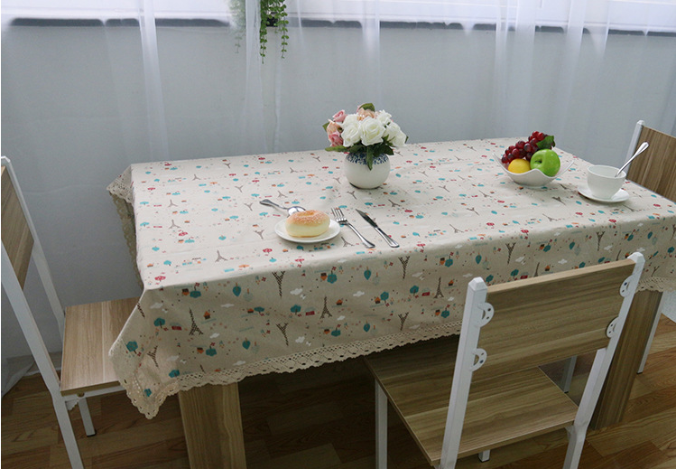 [HCM]VẢI BỐ/VẢI CANVAS HỌA TIẾT THÁP EFFEL