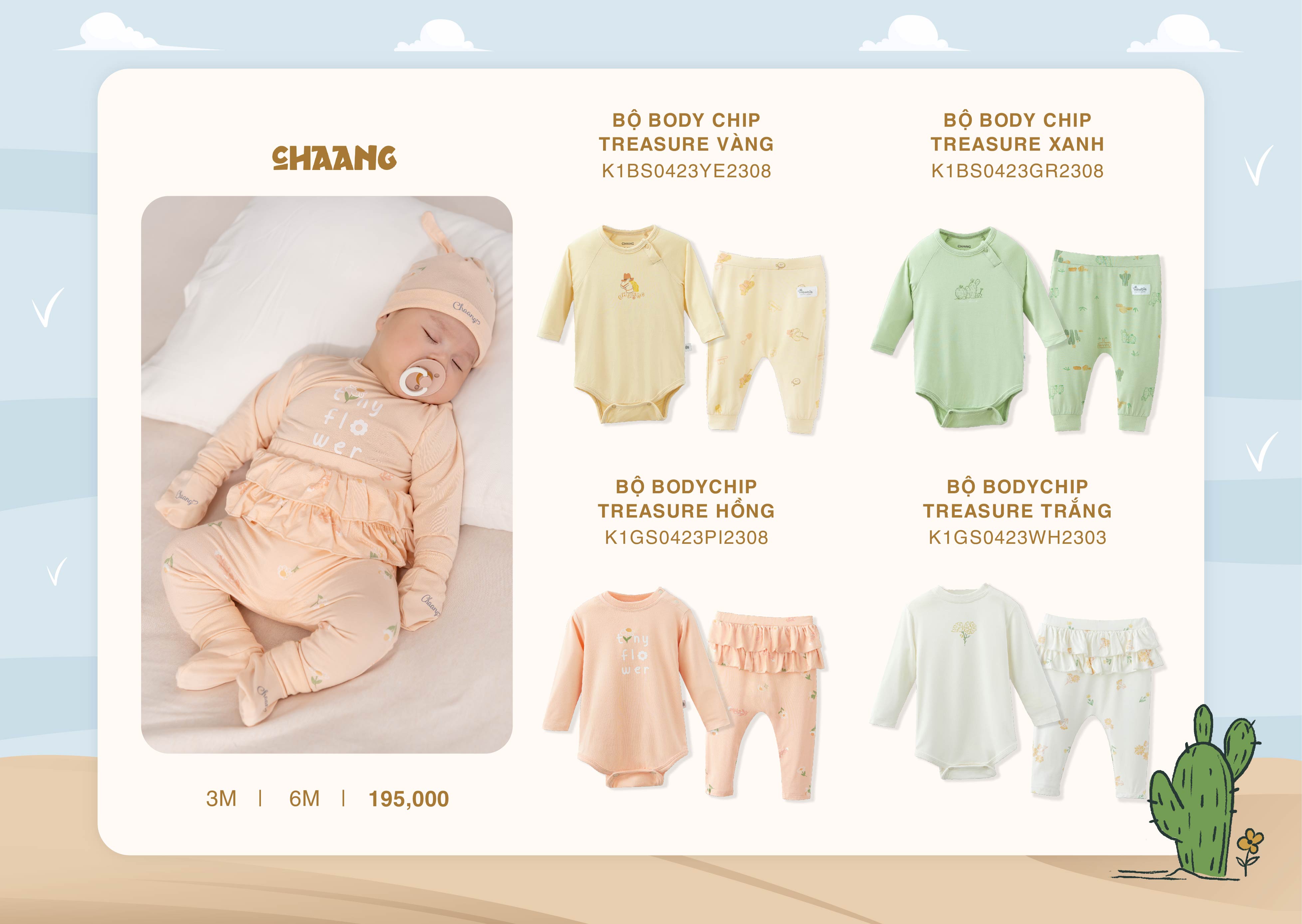 [CHAANG] Bộ body chip kèm quần Treasure Chaang