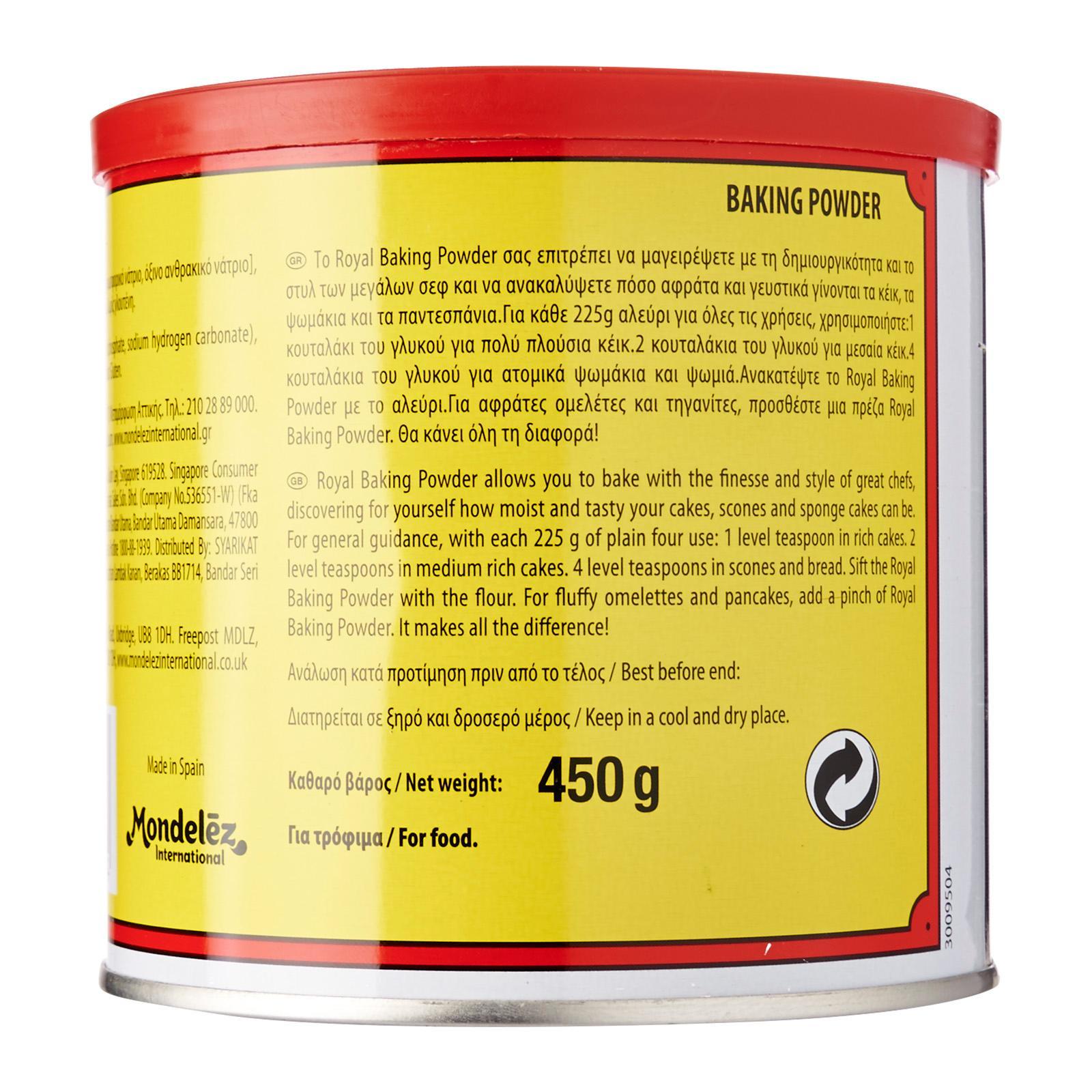 Bột nổi hiệu Royal Baking Powder 450G