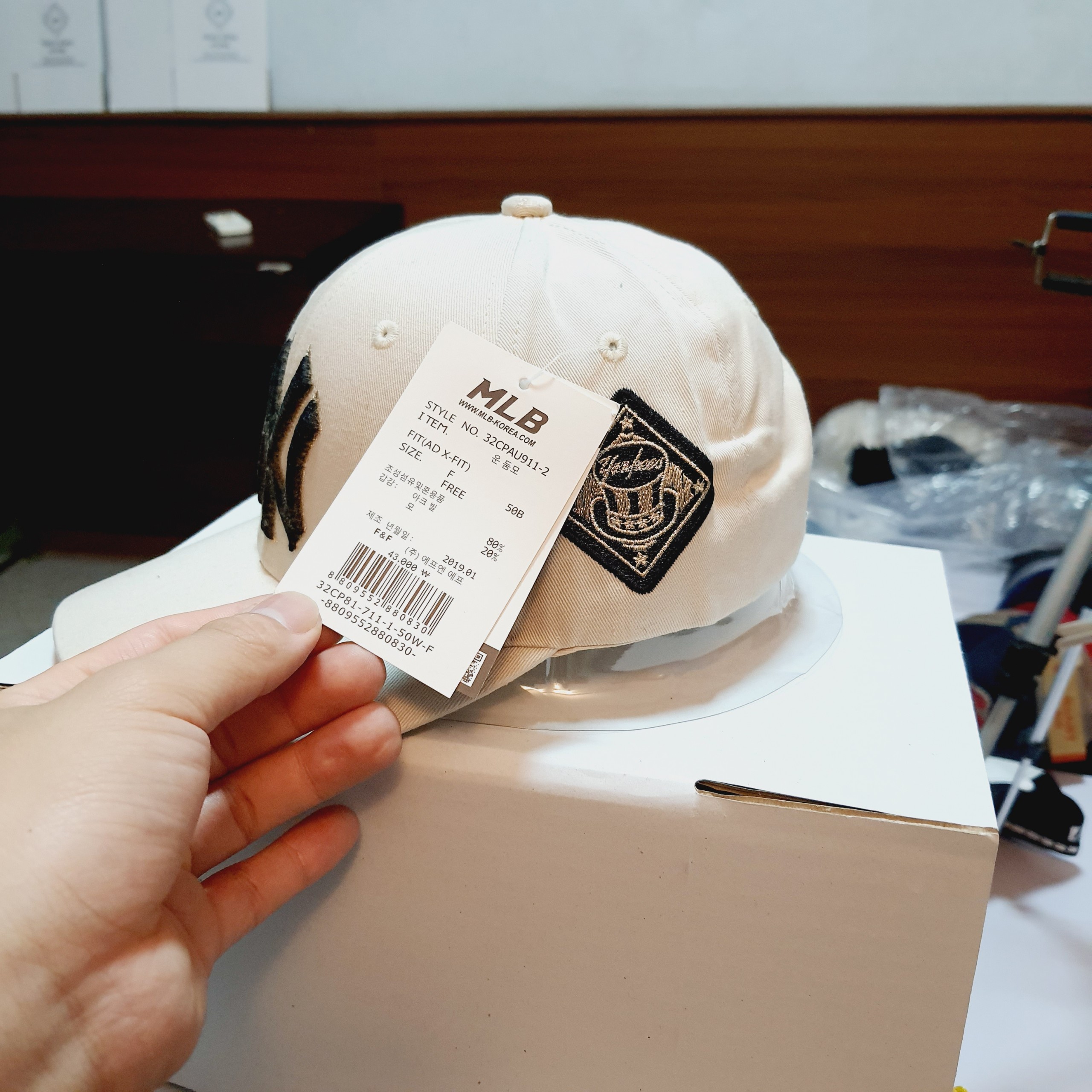 Hat NY embroidery high-end form đẹp personality (hy)