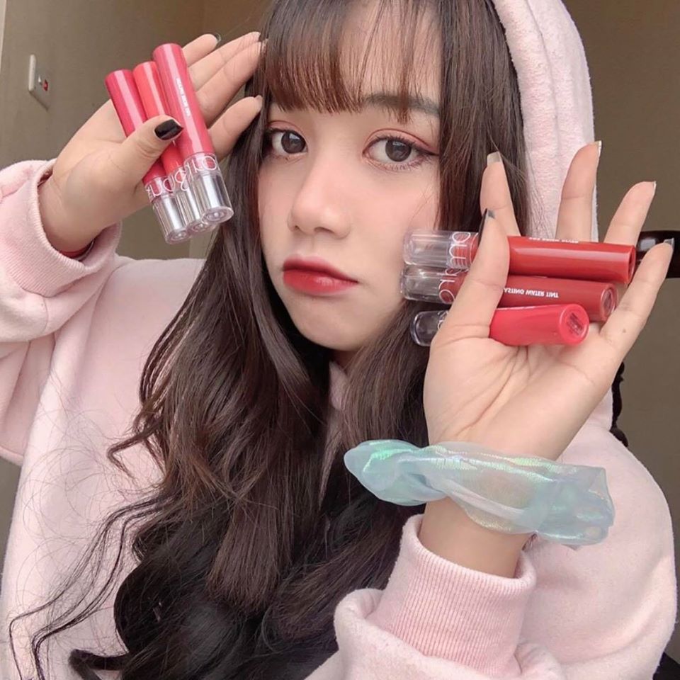 [HCM]SON TINT BÓNG LÌ ROMAND GLASTING WATER TINT (IB CHỌN MÀU)