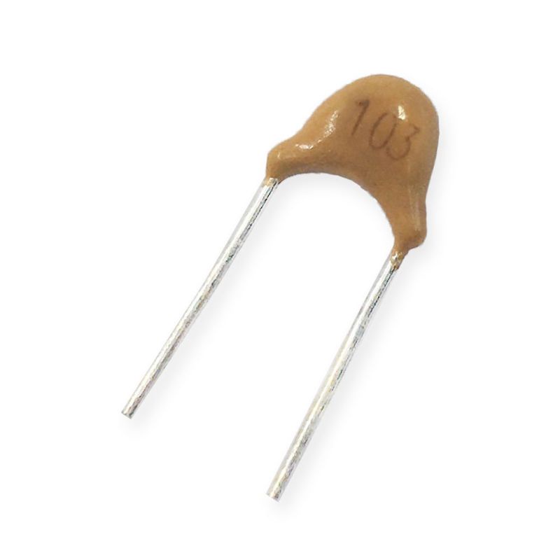 Bộ 100 tụ gốm vàng 103 , 104 , 105 50v