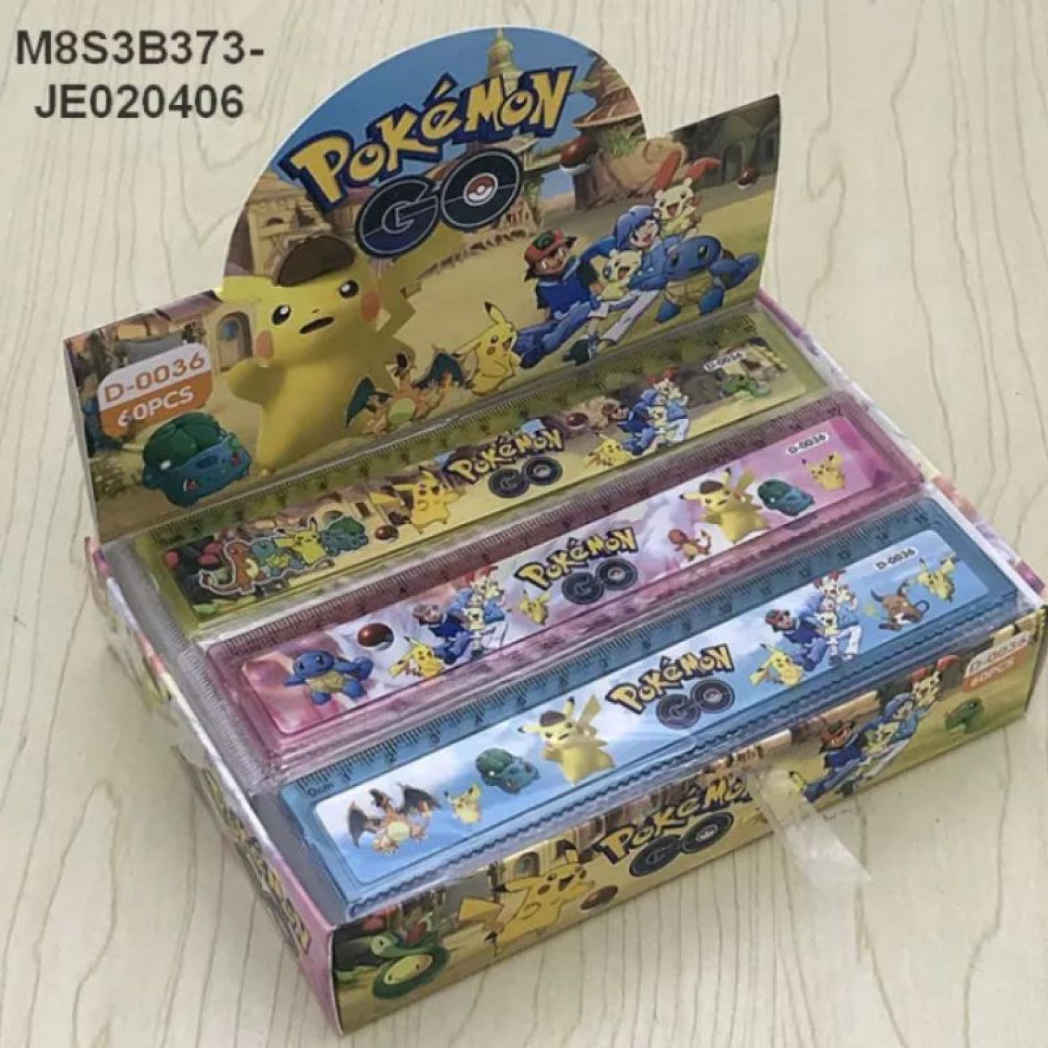 Thước nhựa 15cm hình cartoons (thước cứng)